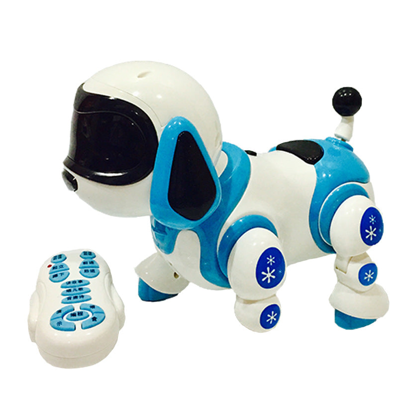 Telecontrol charging intelligent machine dog voice touch induction pet electronic dog pet toy - LJ Enterprise